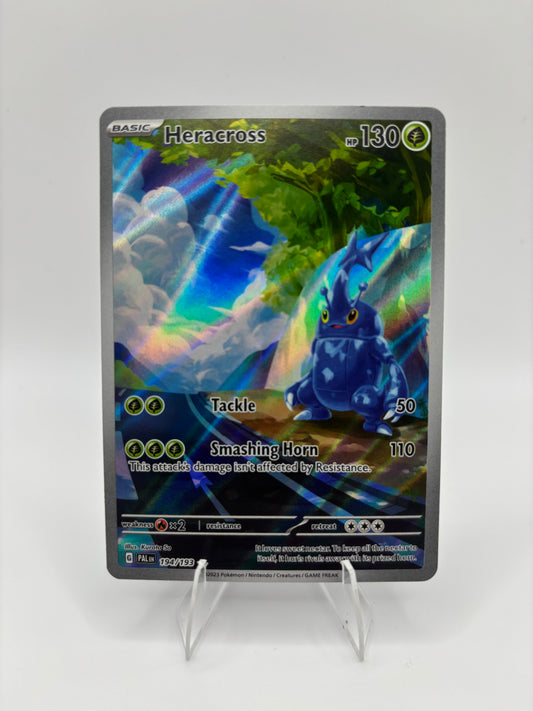 Heracross Paldea Evolved Illustration Rare 194/193