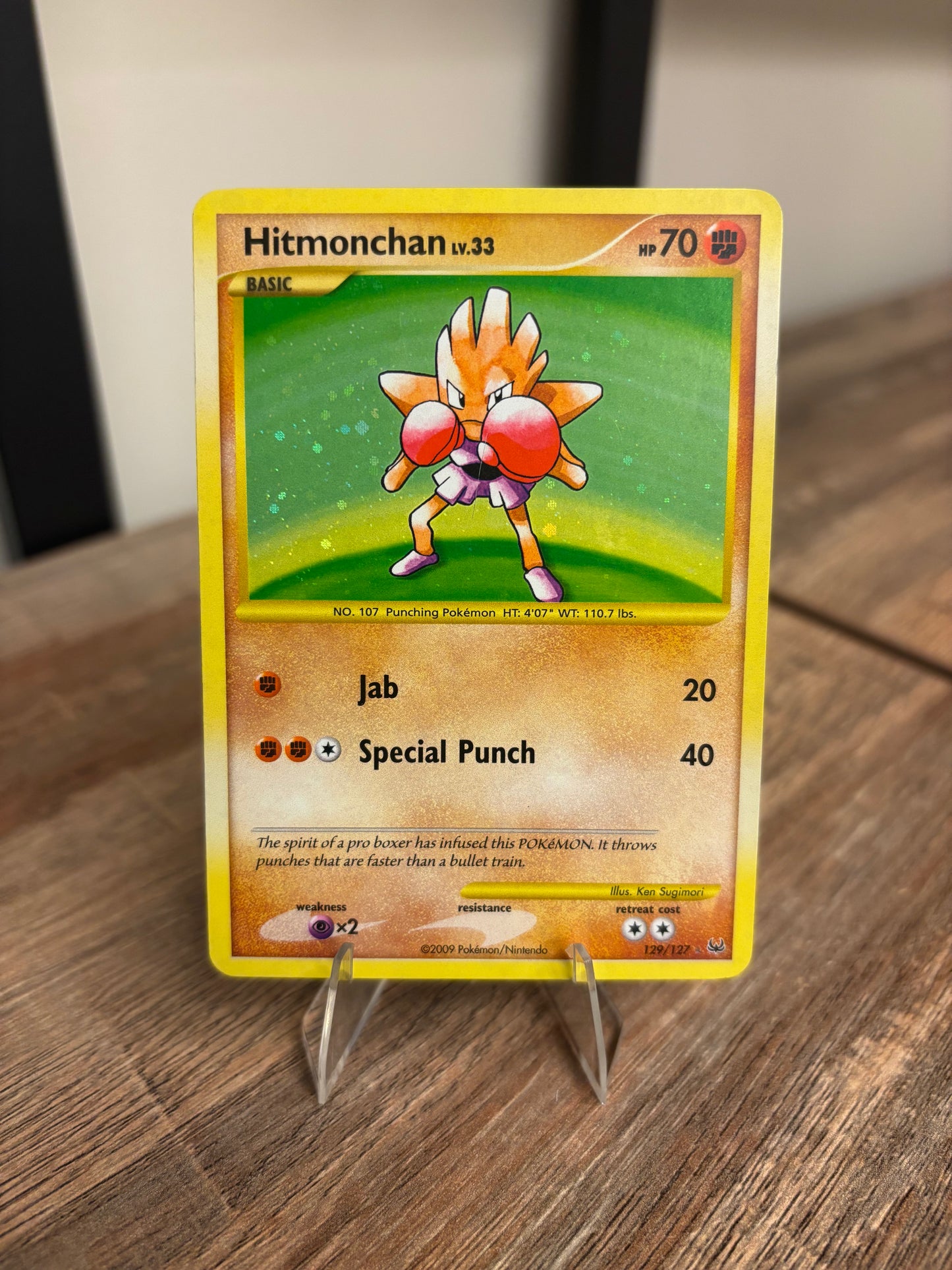 Hitmonchan Platinum Secret Rare 129