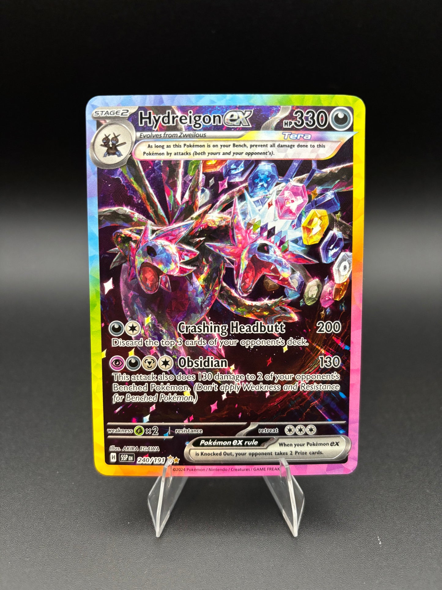 Hydreigon Surging Sparks Special Illustration Rare 240/191