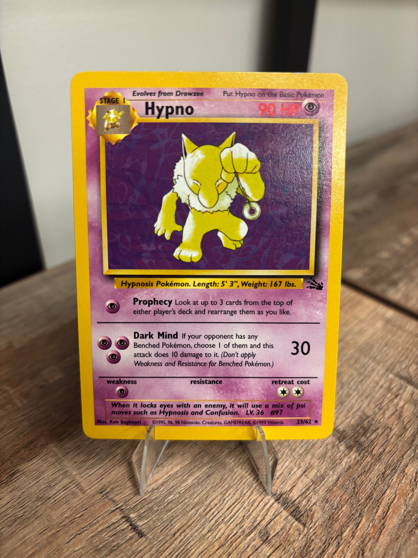 Hypno Fossil Rare 23