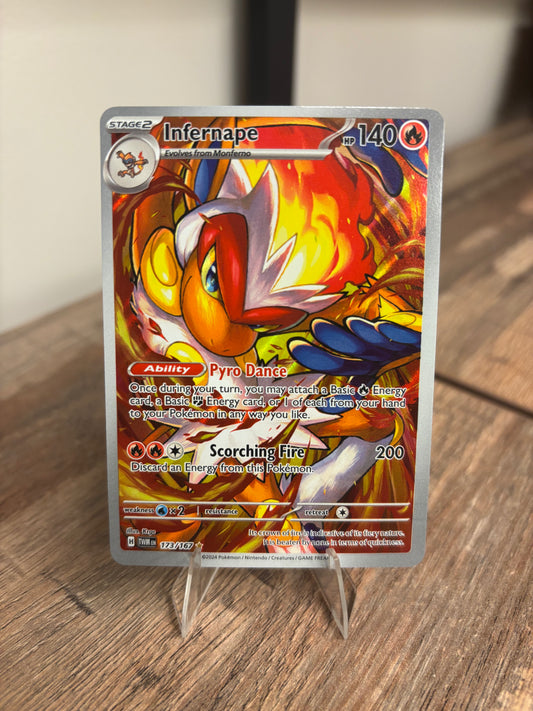 Infernape Twilight Masquerade Illustration Rare 173/167