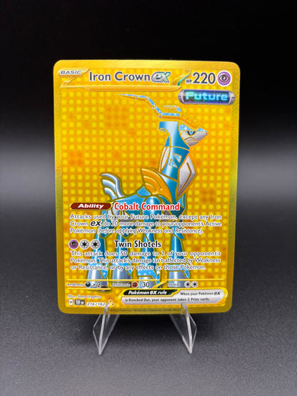 Iron Crown ex Temporal Forces Hyper Rare 216/162