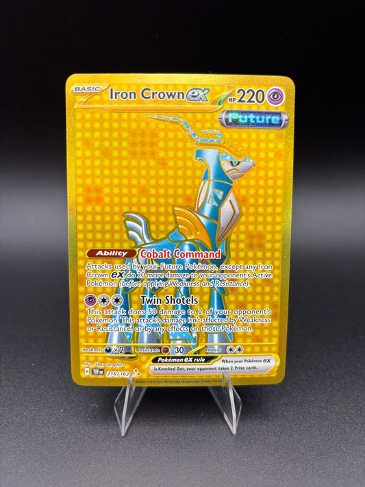 Iron Crown ex Temporal Forces Hyper Rare 216/162