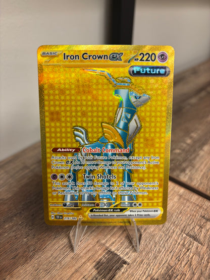 Iron Crown ex Temporal Forces Hyper Rare 216/162