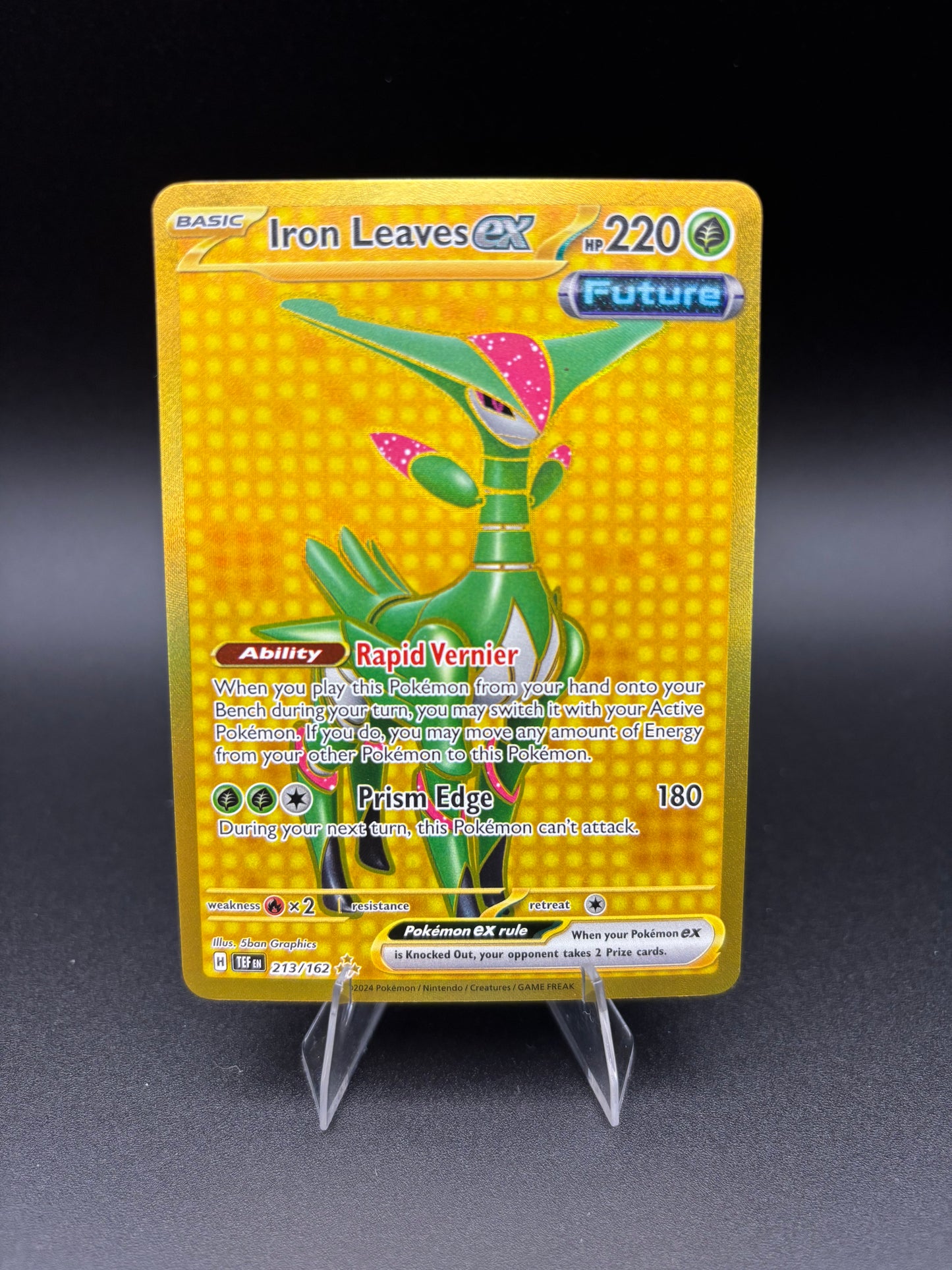 Iron Leaves ex Temporal Forces Hyper Rare 213/162