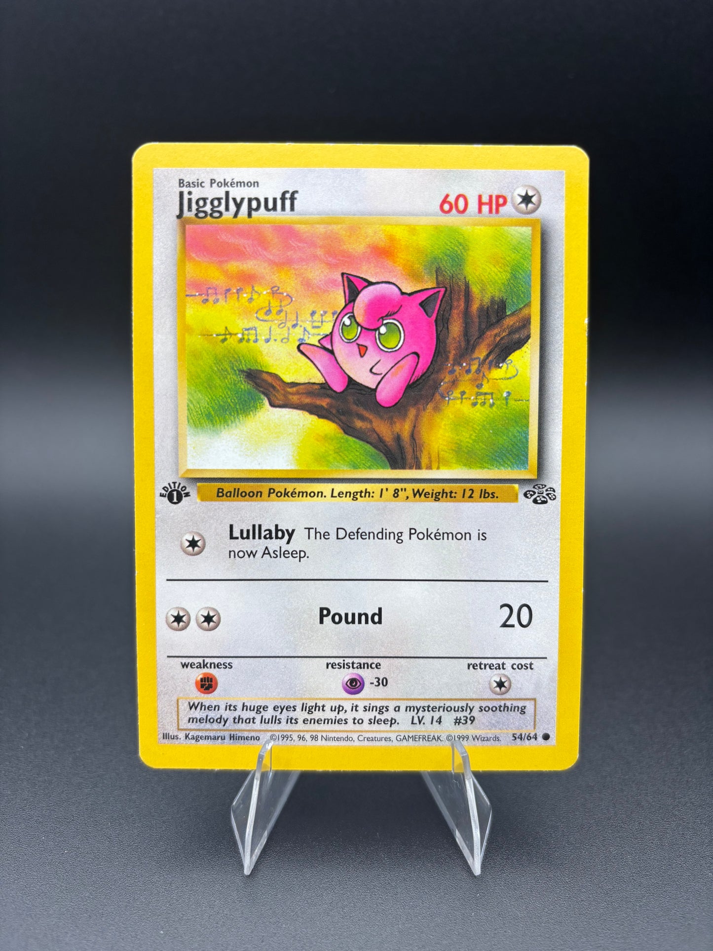 Jigglypuff Jungle 1st Edition 54