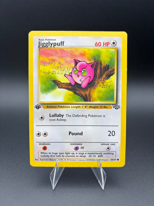 Jigglypuff Jungle 1st Edition 54