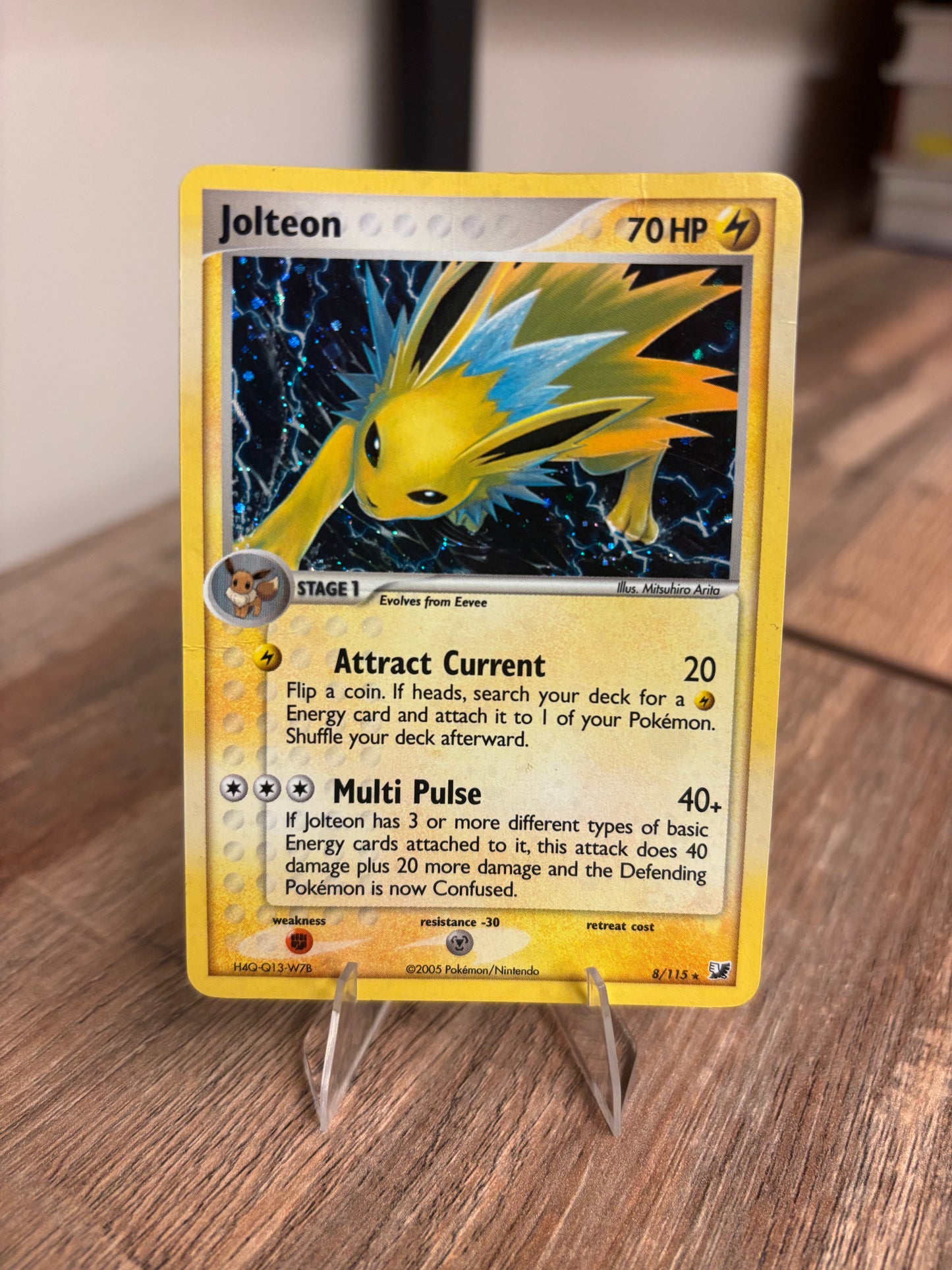 Jolteon EX Unseen Forces Holo Rare 8/115