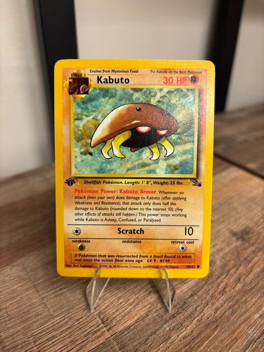 Kabuto Fossil 1st Edition Common 50
