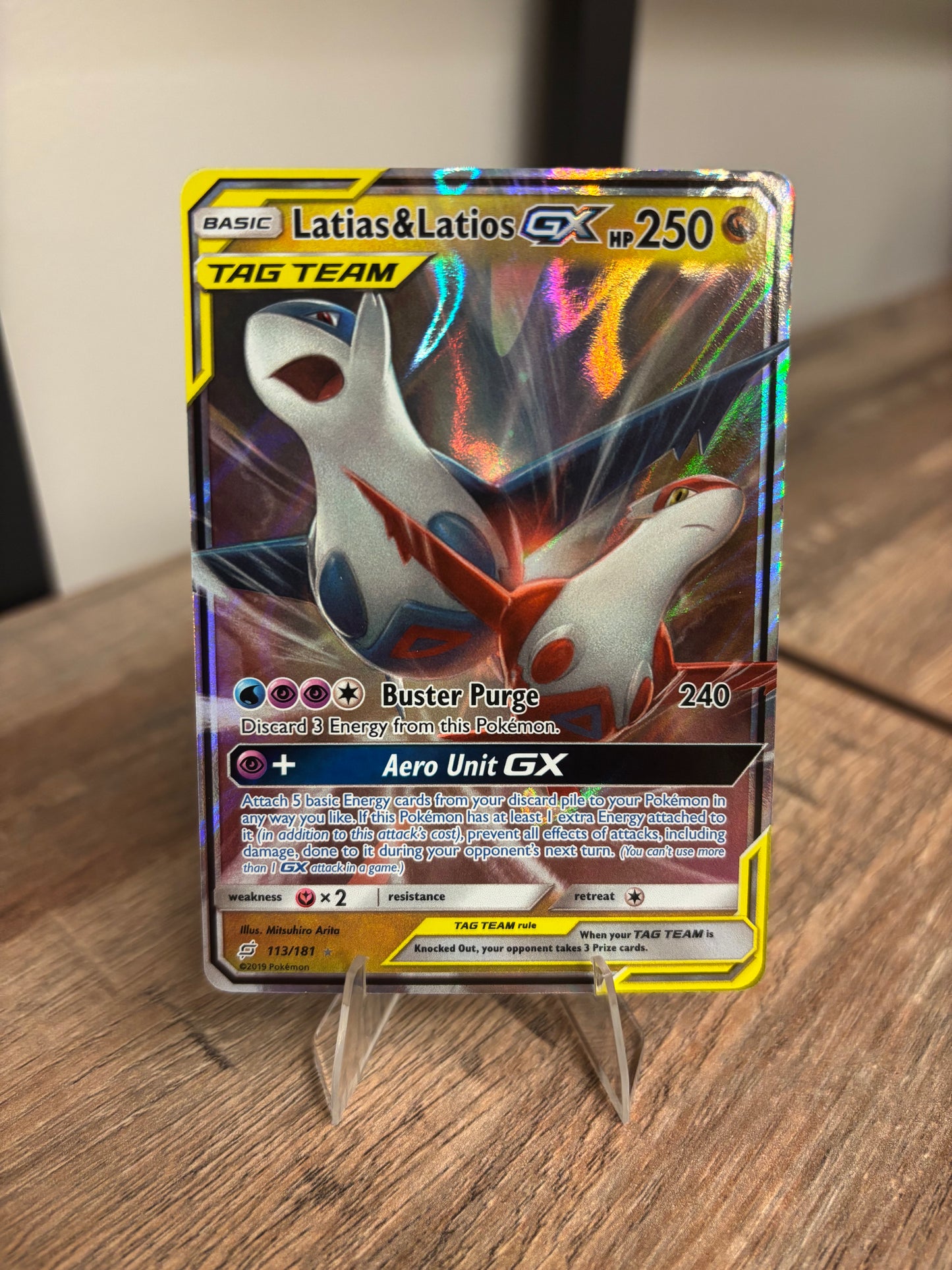 Latias & Latios GX Team Up Ultra Rare 113