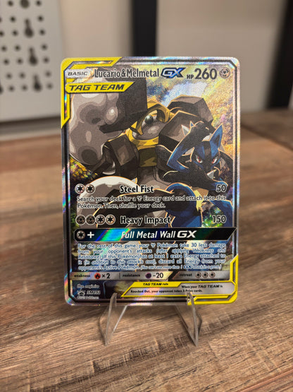 Lucario & Melmetal GX Sun & Moon Promo SM192