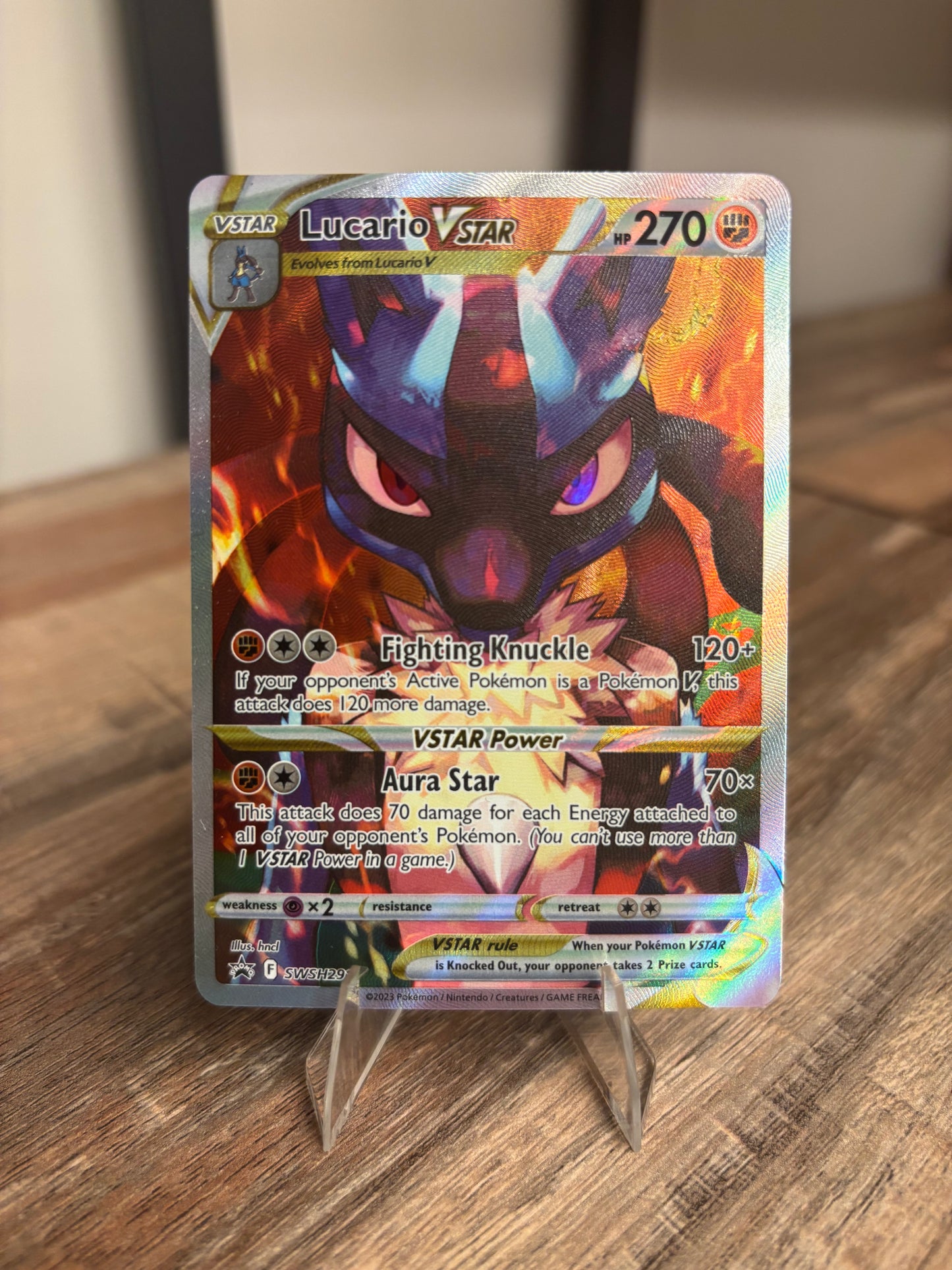 Lucario VSTAR Sword & Shield Promo SWSH291