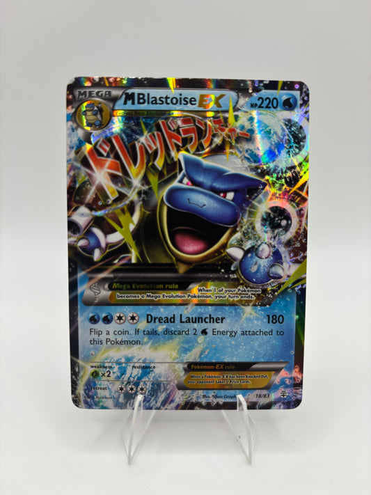 M Blastoise EX Generations Ultra Rare 18