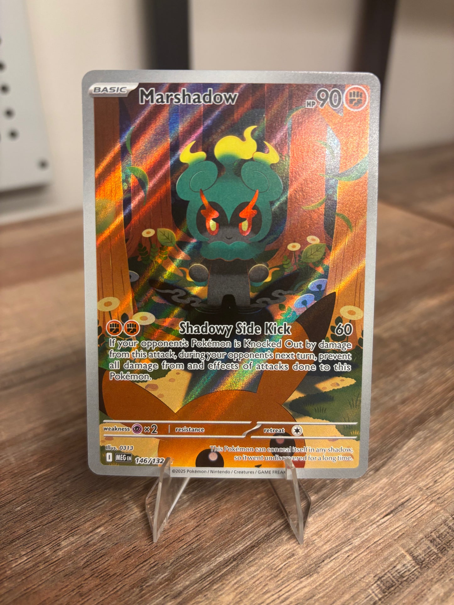 Marshadow Mega Evolution Shiny Rare 146/132