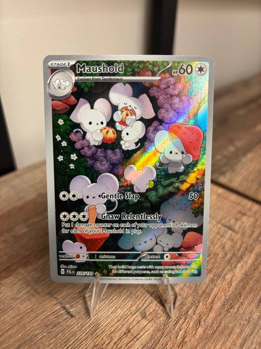 Maushold Paldea Evolved Illustration Rare 226/193