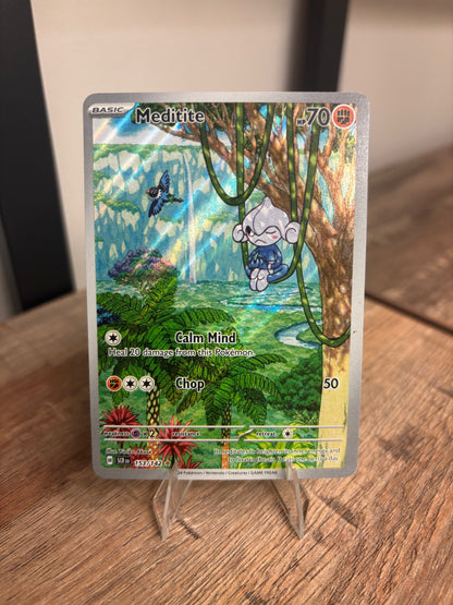 Meditite Stellar Crown Illustration Rare 153/142