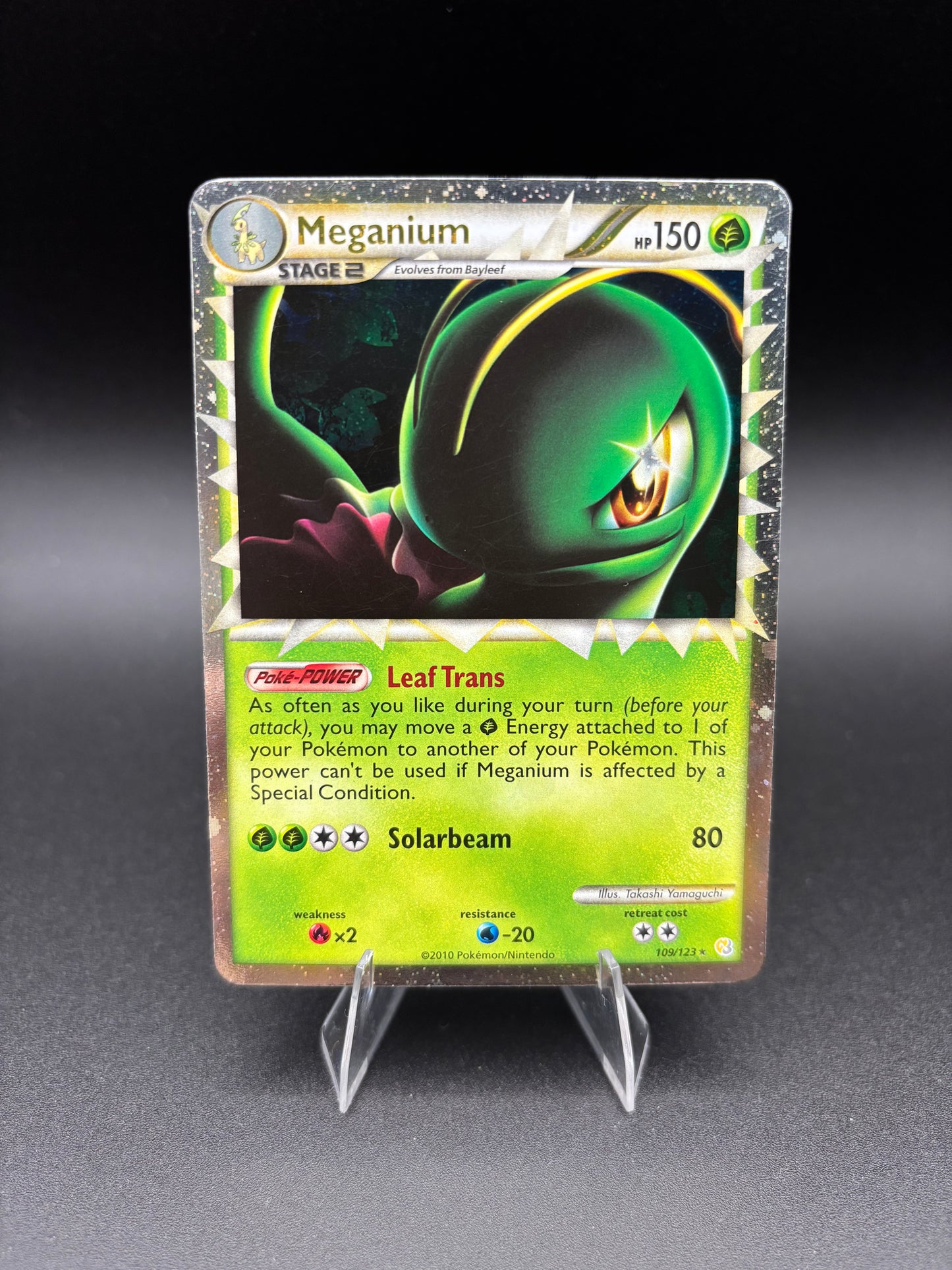 Meganium HeartGold SoulSilver Ultra Rare 109/123