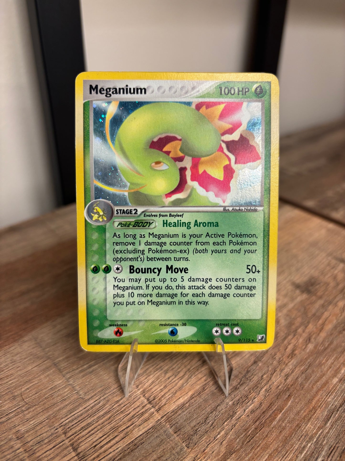 Meganium EX Unseen Forces Holo Rare 9/115