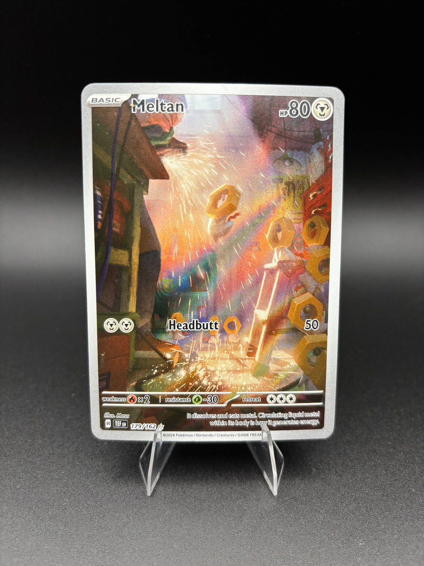 Meltan Temporal Forces Illustration Rare 179/162