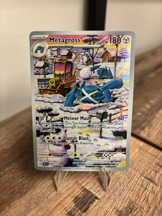 Metagross Temporal Forces Illustration Rare 178/162