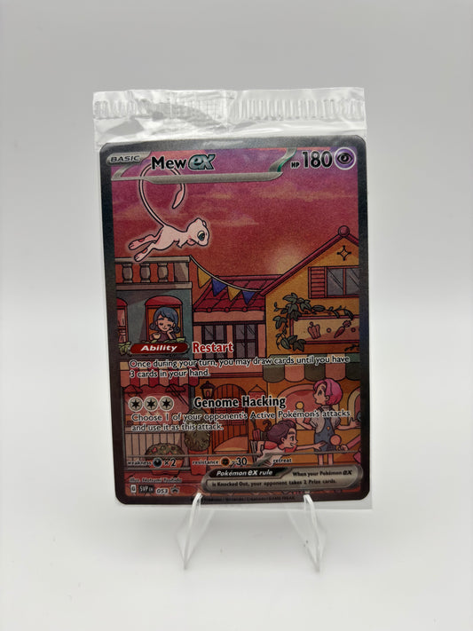 Mew ex Scarlet & Violet Black Star Promo 053 Sealed