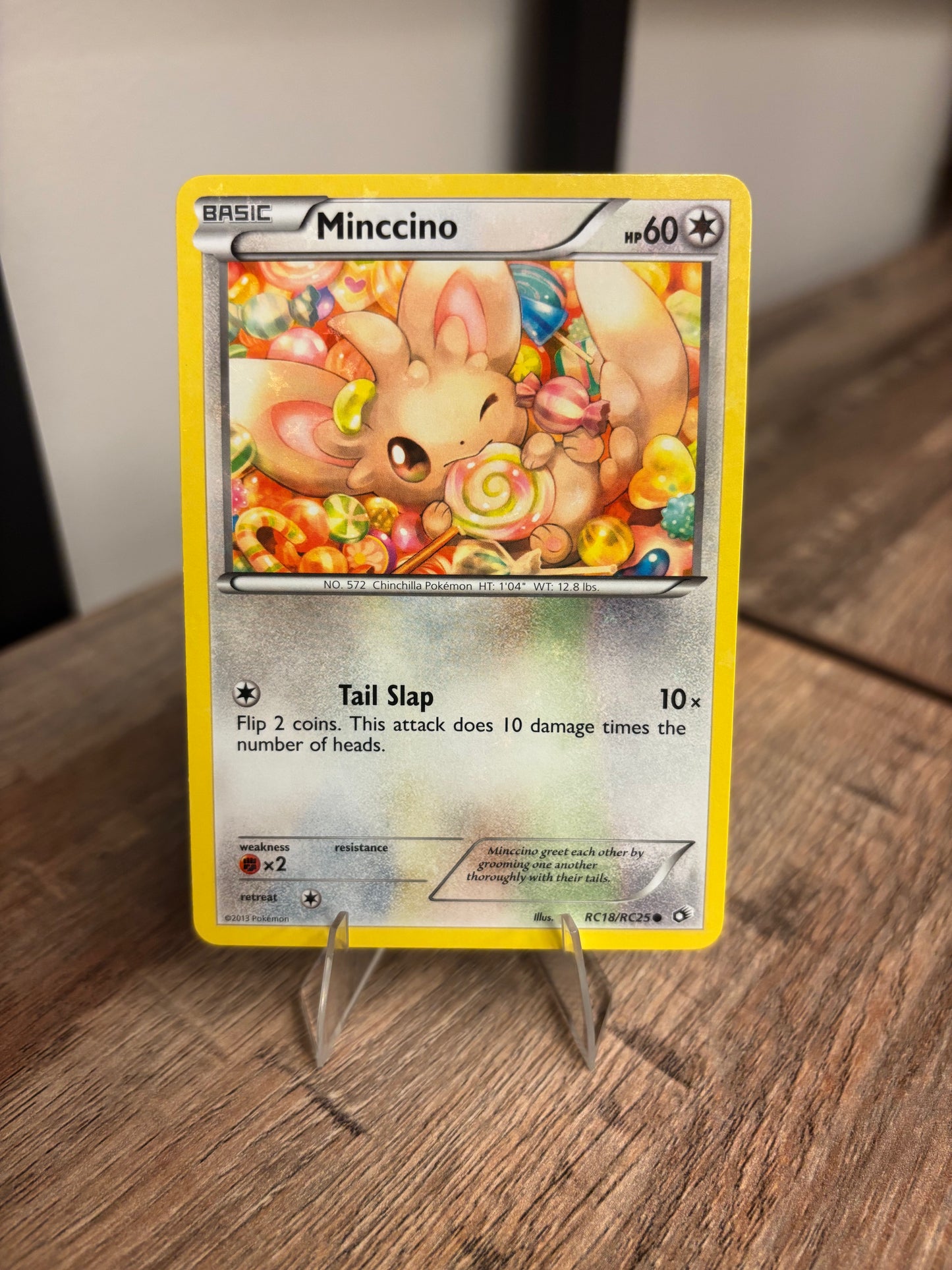 Minccino Legendary Treasures: Radiant Collection Common RC18