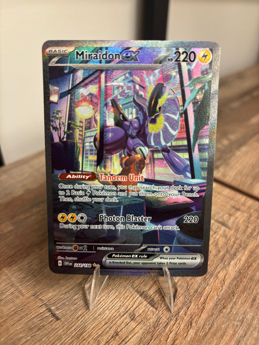 Miraidon ex Scarlet & Violet Base Set Special Illustration Rare 244/198