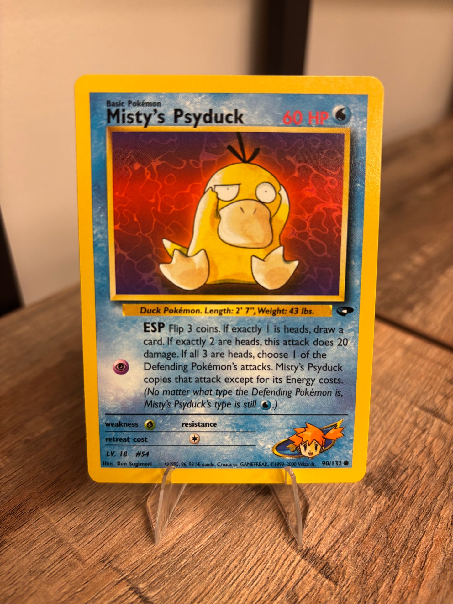 Misty's Psyduck Gym Challenge Common 90