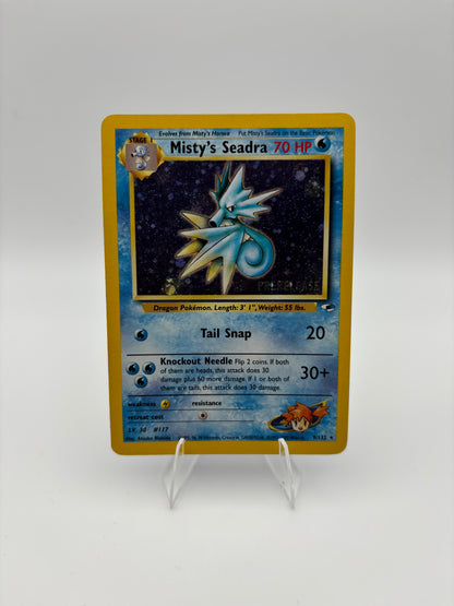 Misty's Seadra (Prerelease) WoTC Promo 009/132