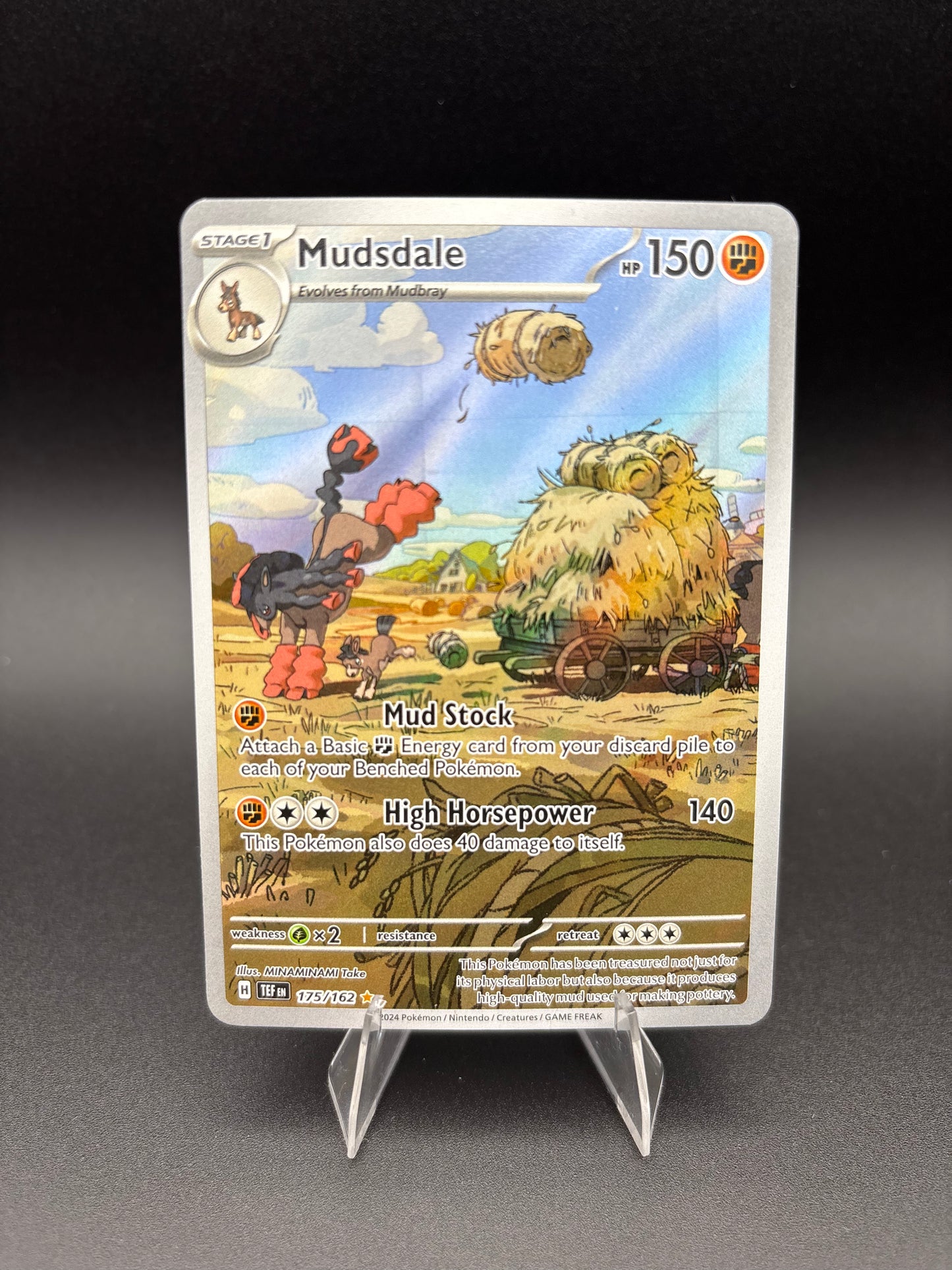 Mudsdale Temporal Forces Illustration Rare 175/162