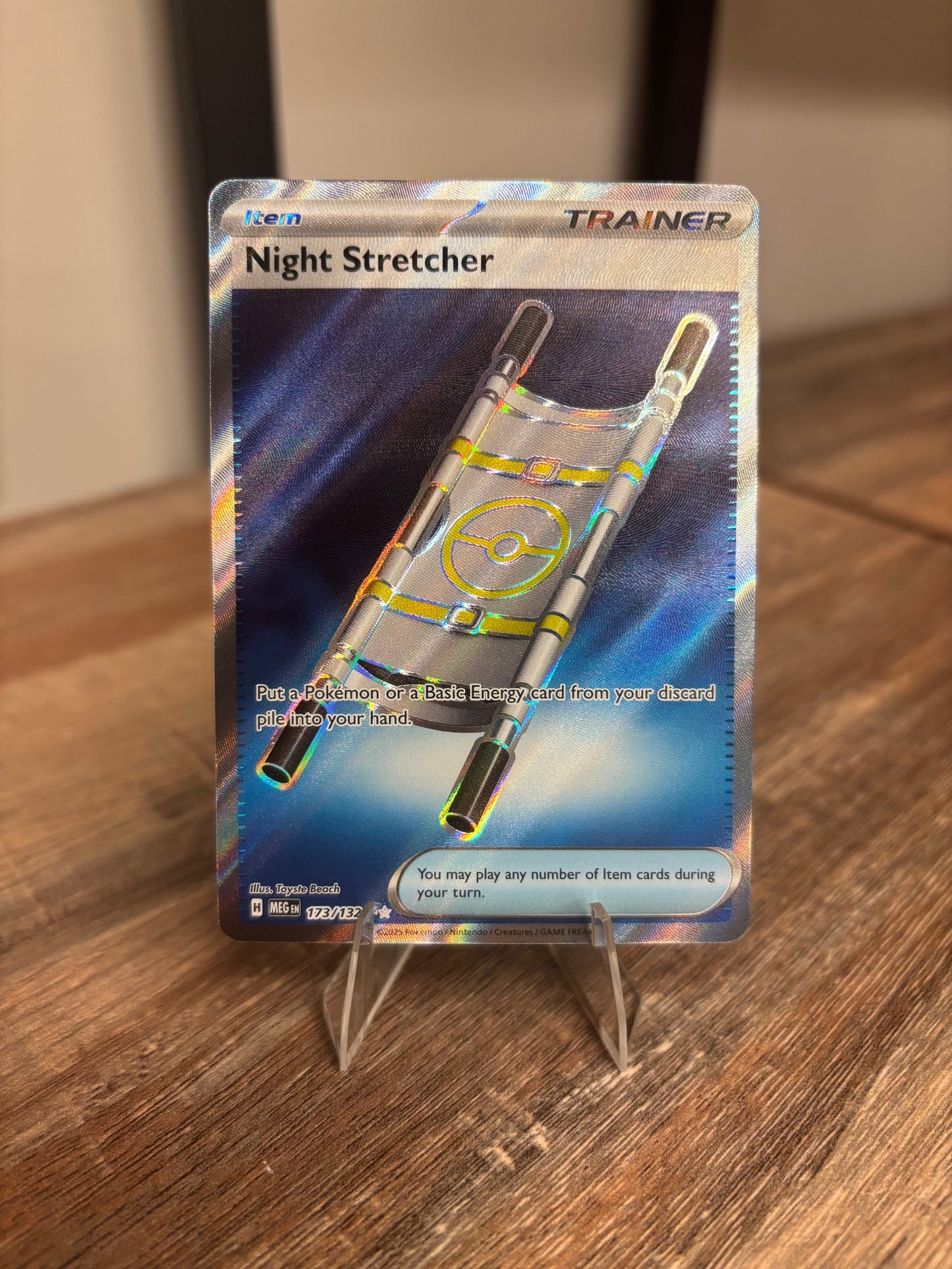 Night Stretcher Mega Evolution Ultra Rare 173/132