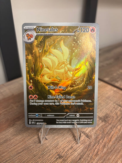 Ninetales Obsidian Flames Illustration Rare 199/197