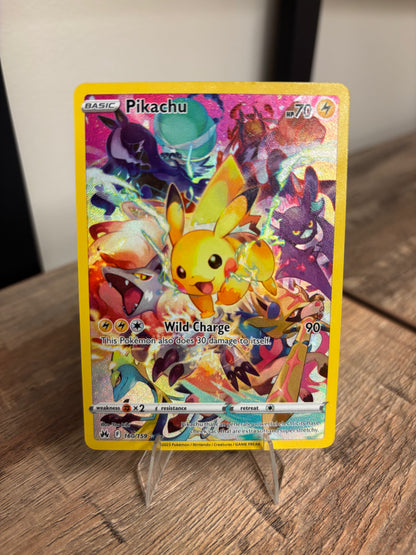 Pikachu Crown Zenith Secret Rare 160/159