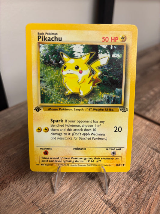 Pikachu Jungle 1st Edition 60/64