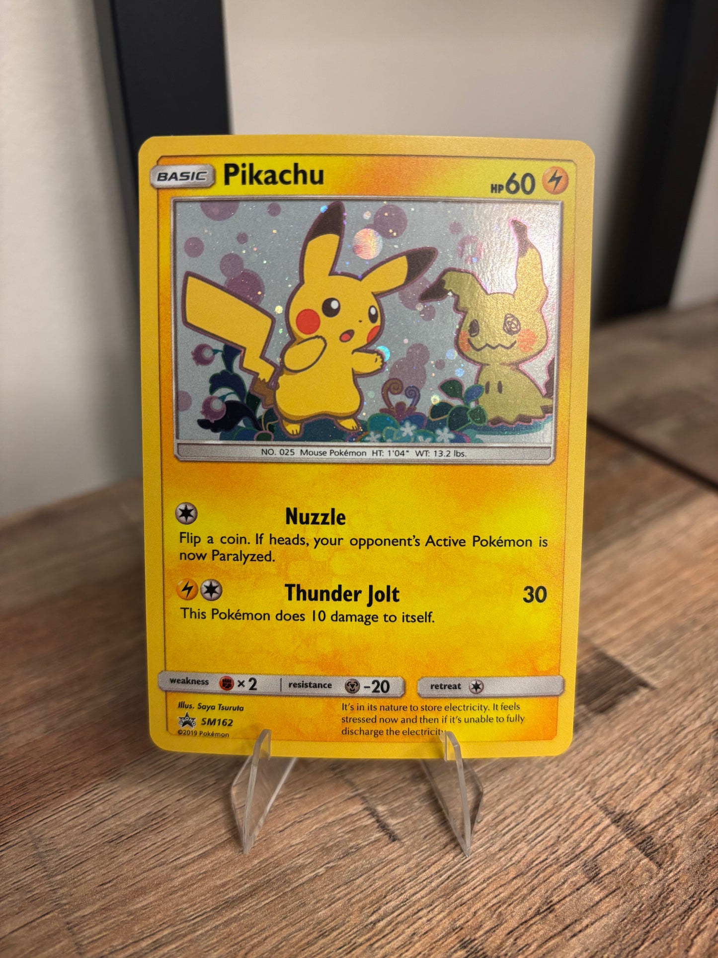 Pikachu Sun & Moon Promo SM162