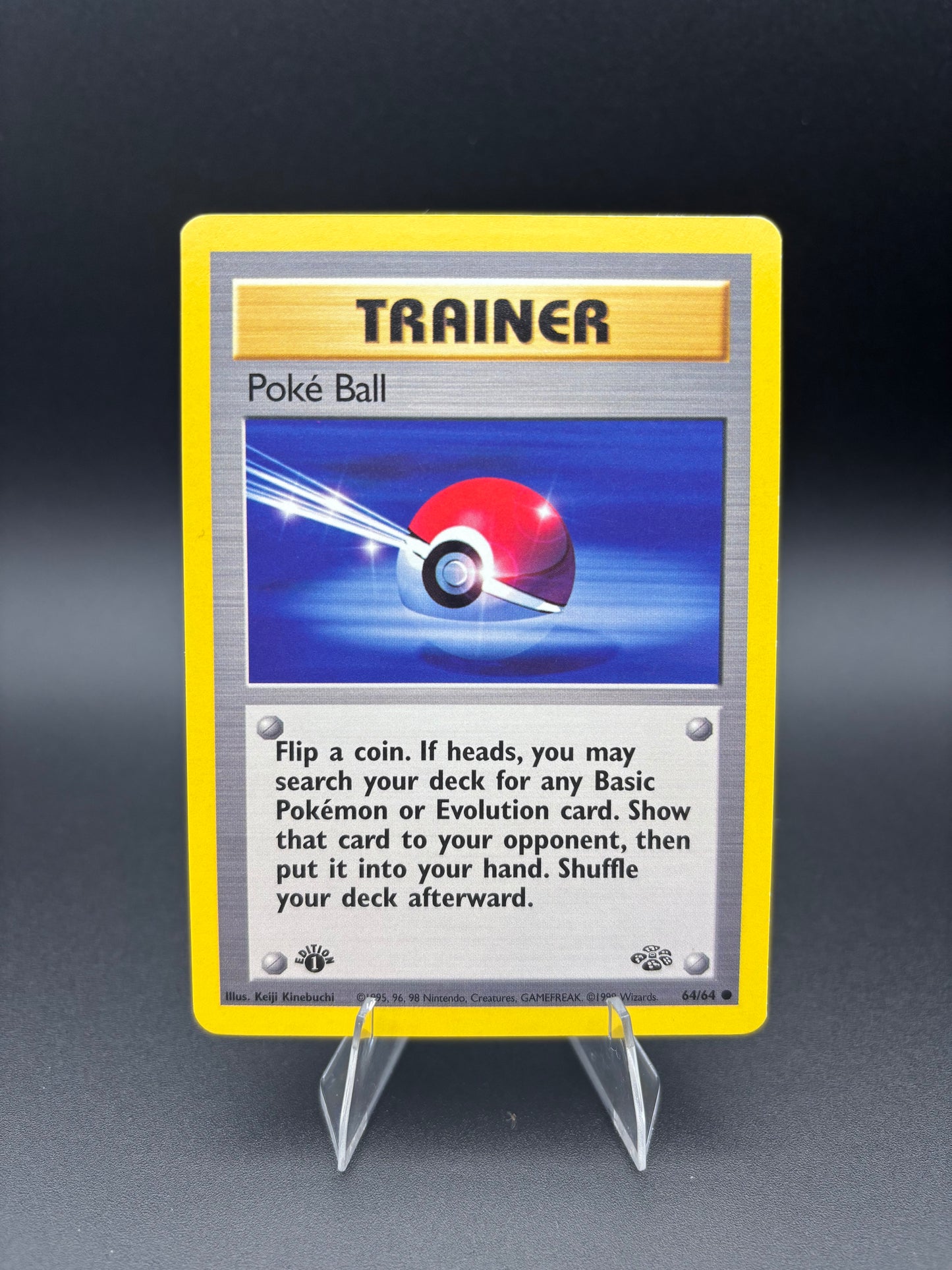 Poke Ball Jungle 1st Edition 64