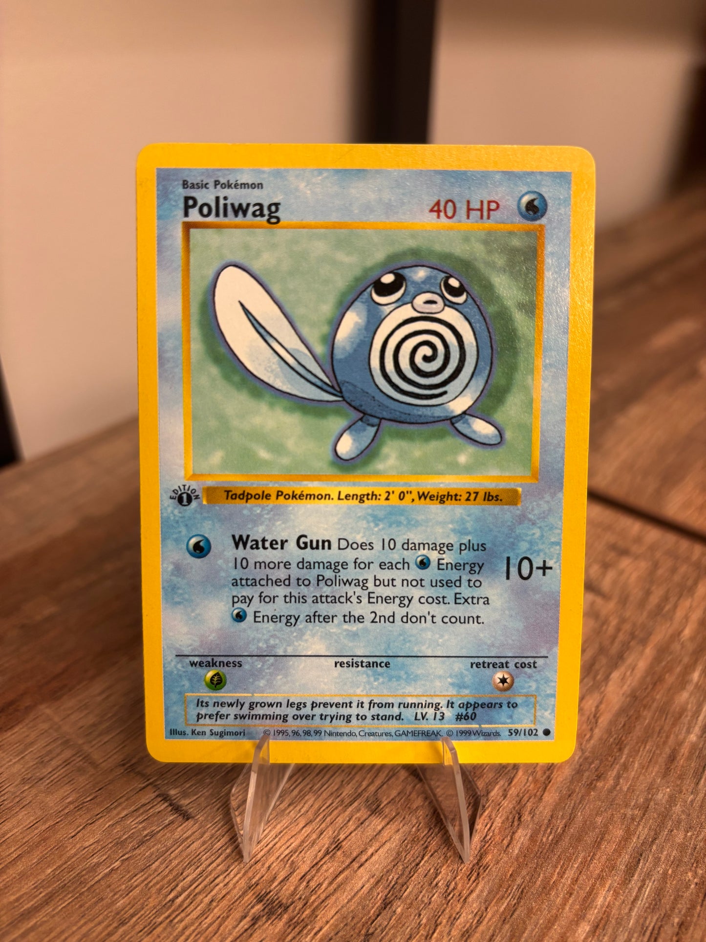 Poliwag Base Set (1st Edition & Shadowless) Common 59