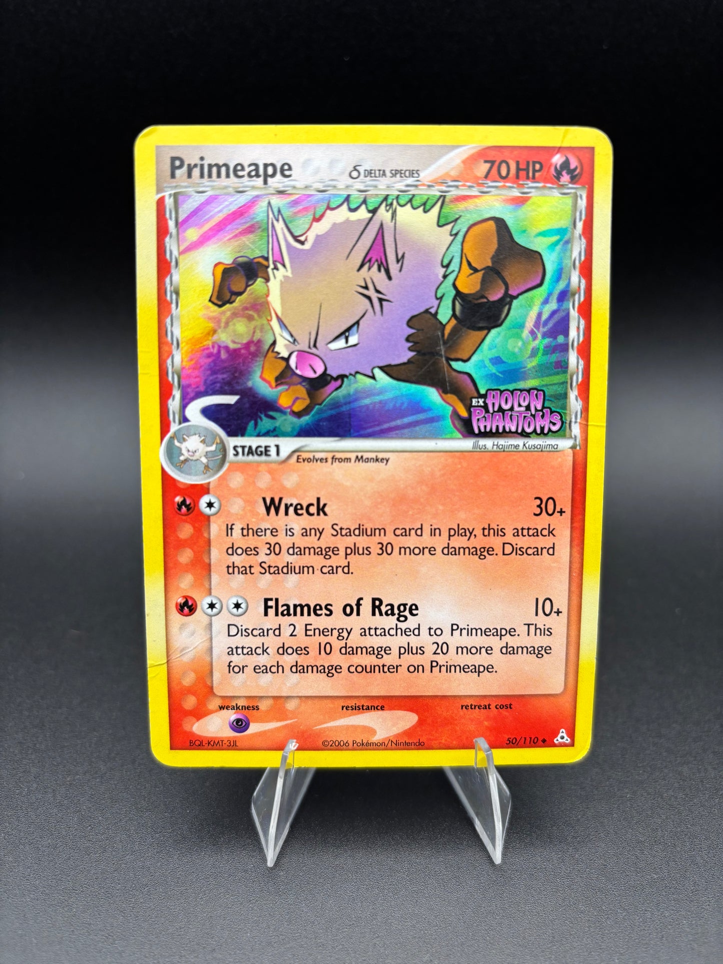 Primeape (Delta Species) EX Holon Phantoms Uncommon 50