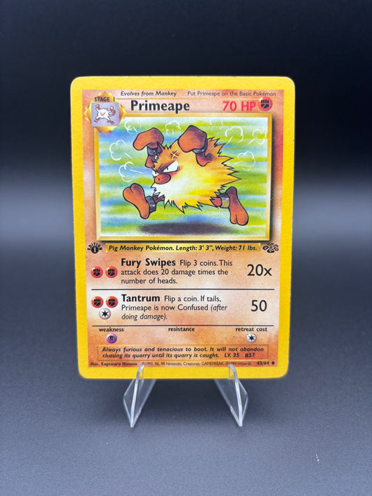 Primeape Jungle 1st Edition 43