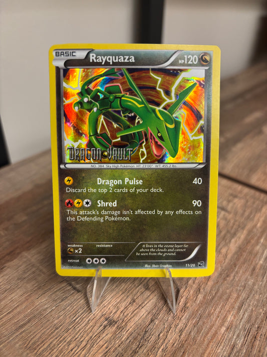 Rayquaza (Dragon Vault) Blister Exclusives Promo 11 (Stamped)