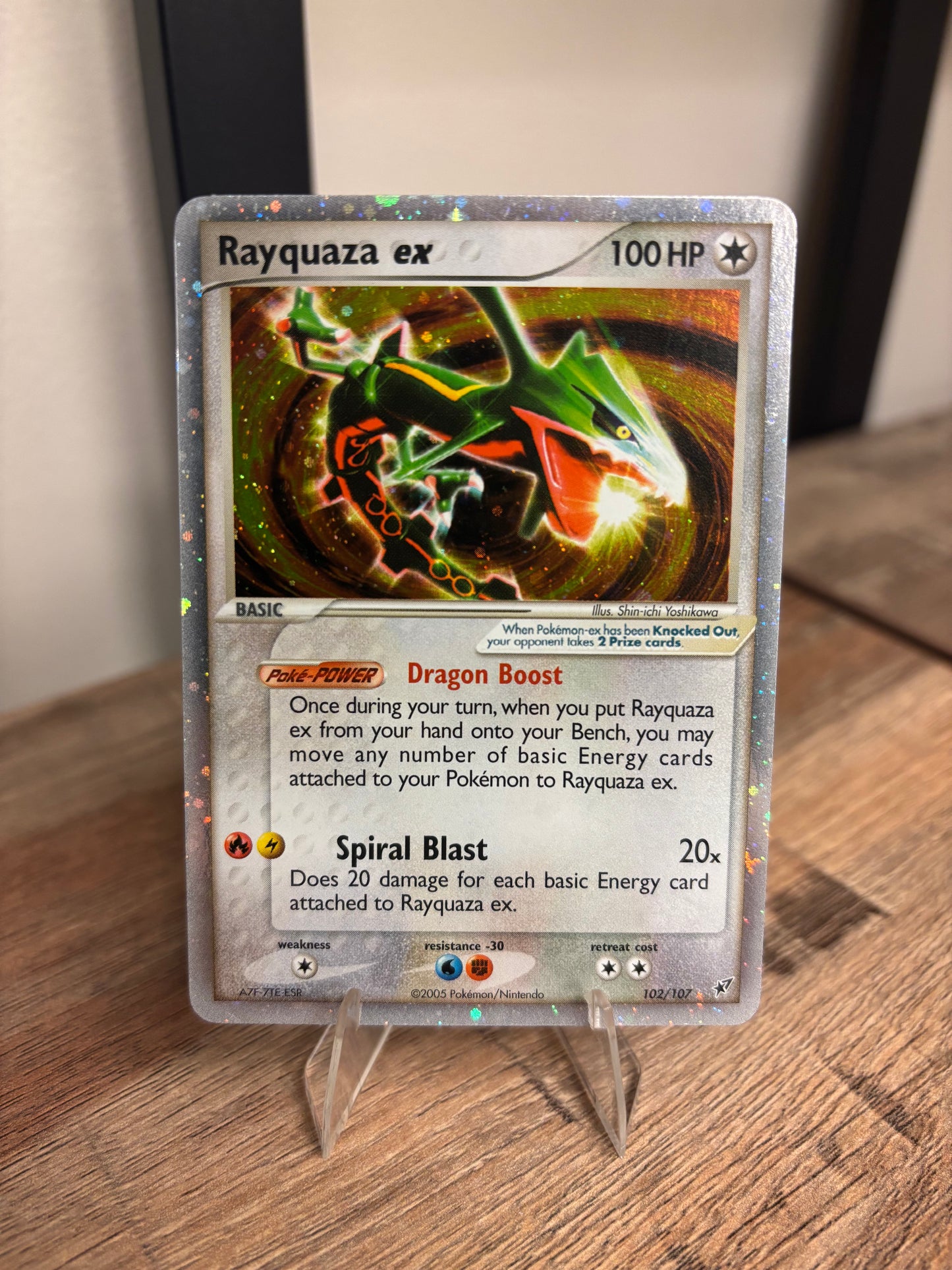 Rayquaza ex EX Deoxys Ultra Rare 102