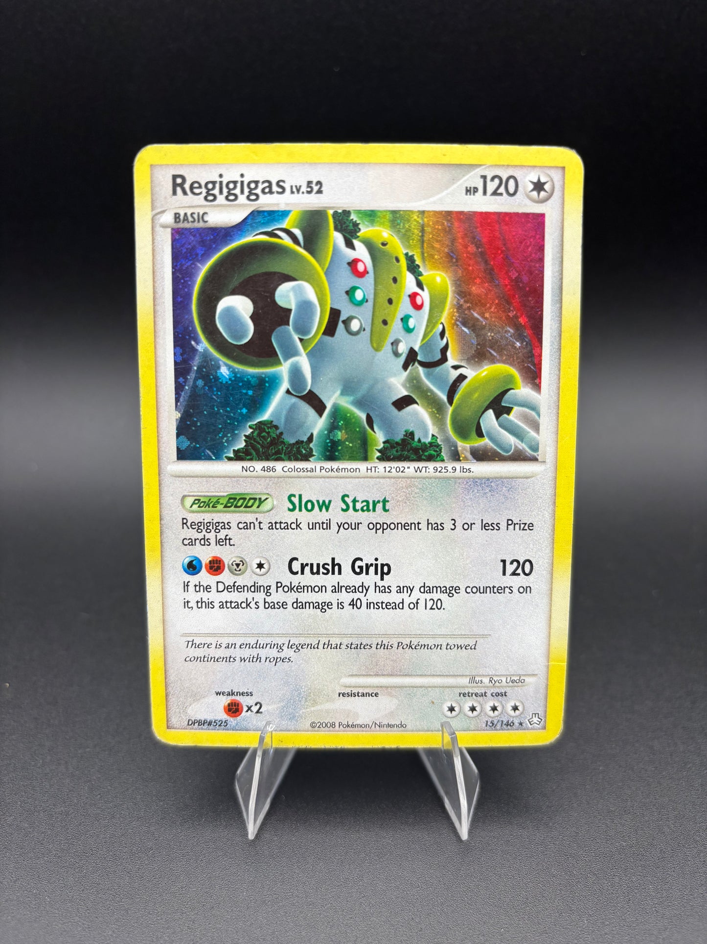 Regigigas Legends Awakened Holo Rare 15