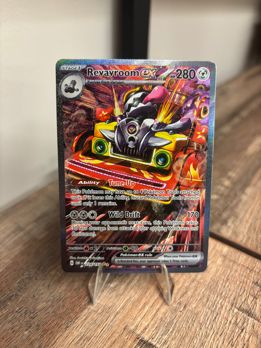 Revavroom ex Obsidian Flames Special Illustration Rare 224/197