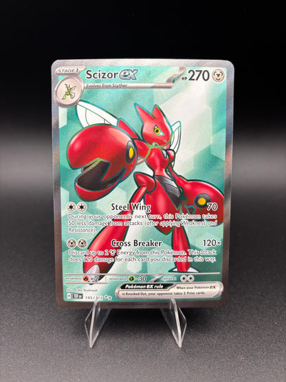 Scizor ex Temporal Forces Ultra Rare 195/162
