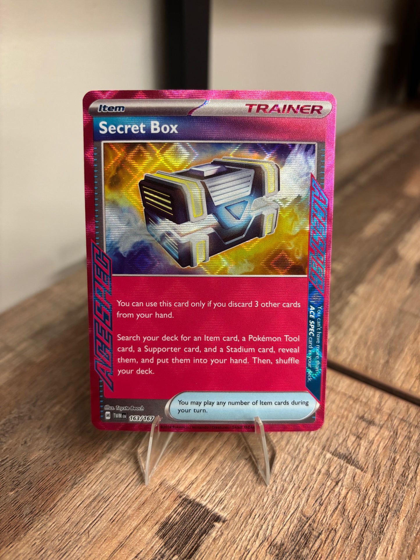 Secret Box Twilight Masquerade ACE SPEC Rare 163/167