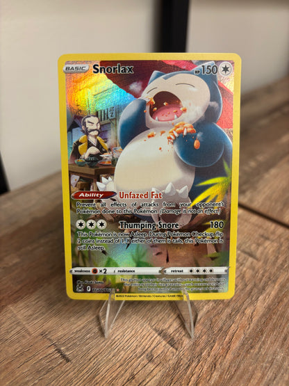 Snorlax Lost Origin Trainer Gallery Ultra Rare TG10/TG30