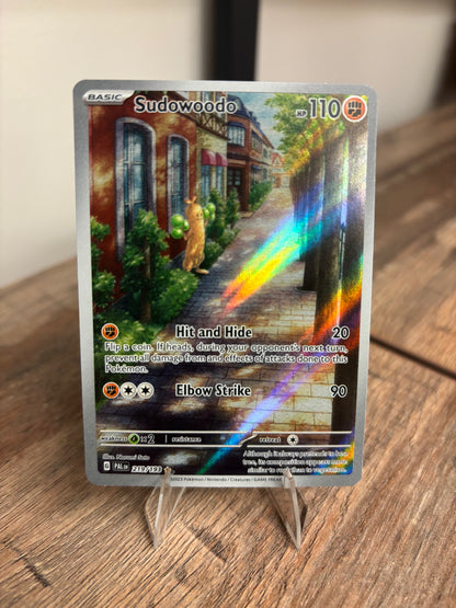 Sudowoodo Paldea Evolved Illustration Rare 219/1931