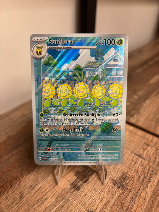 Sunflora Twilight Masquerade Illustration Rare 169/167