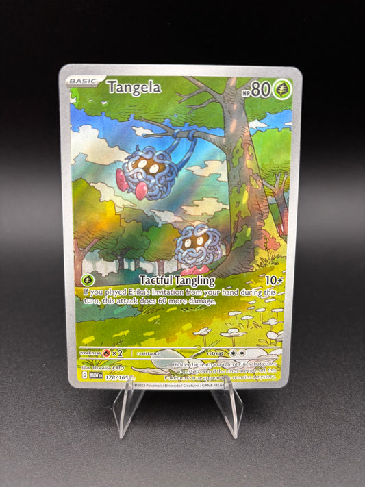 Tangela Scarlet & Violet 151 Illustration Rare 178/165