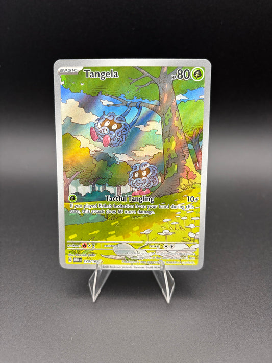 Tangela Scarlet & Violet 151 Illustration Rare 178/165